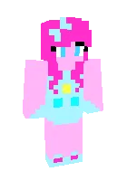 Pink girl — Minecraft skin, rasm 1
