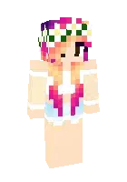 Hot flower girl