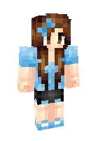 Blue creeper girl