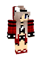 Hot girl — Minecraft skin, rasm 1