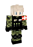 A military boy — Minecraft skin, rasm 1