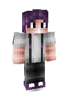 Purple hair boy