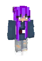 Purple sweet girl