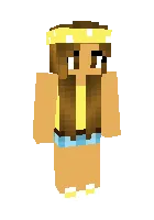Limon girl — Minecraft skin, rasm 1