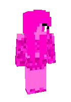 Pink cute girl — Minecraft skin, rasm 1
