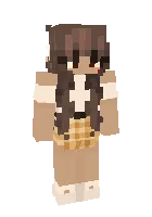 Cute summer girl — Minecraft skin, rasm 1