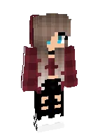 Qaysar qiz — Minecraft skin, rasm 1