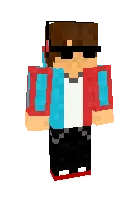 Bo'ynida ko'z yo'q Kompot — Minecraft skin, rasm 1