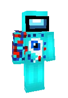 Among Us FixEye — Minecraft skin, rasm 1