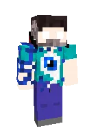 Herobrine FixEye — Minecraft skin, rasm 1