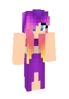 Purple dress girl