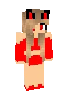 Red cat girl