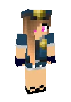 Police girl — Minecraft skin, rasm 1