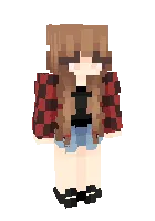 Anime girl — Minecraft skin, rasm 1