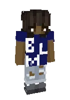 BLM girl — Minecraft skin, rasm 1