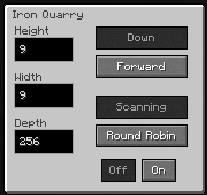 Quick Quarry — Minecraft mod, rasm 2