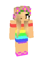 Rainbow girl