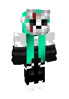 Niqobli qiz — Minecraft skin, rasm 1