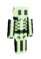 Skeleton girl