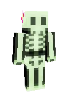 Skeleton girl — Minecraft skin, rasm 1
