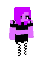 Rock girl — Minecraft skin, rasm 1