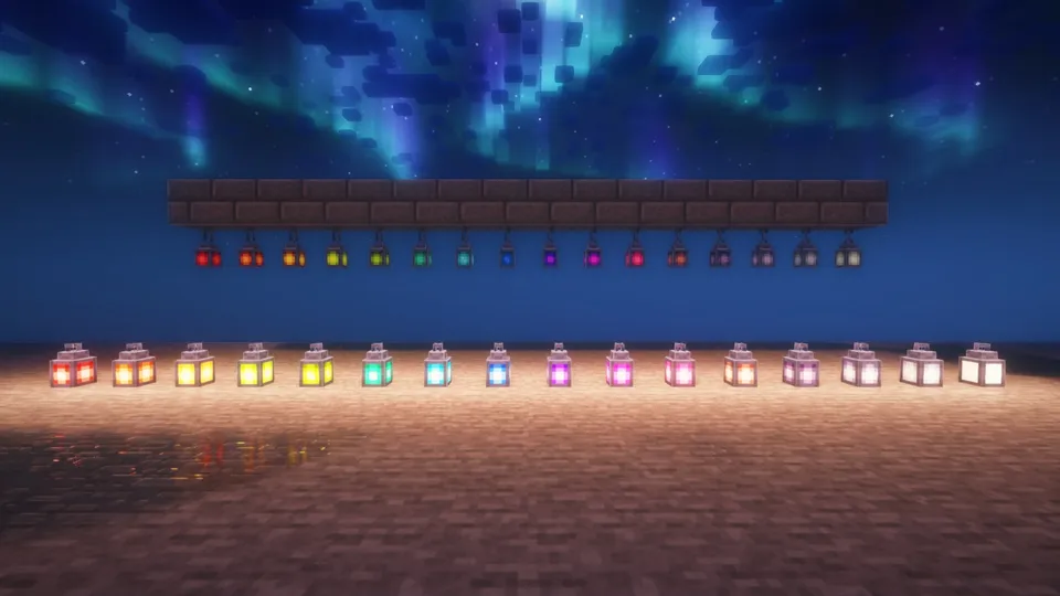 Colored Lanterns — Minecraft mod, rasm 6