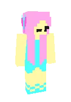 Fluttershy — Minecraft skin, rasm 1