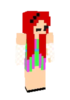 Yorqin ko'ylakda — Minecraft skin, rasm 1