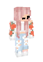 Gulli qiz — Minecraft skin, rasm 1
