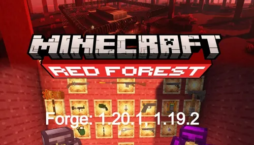 Red Forest — Minecraft mod, rasm 1