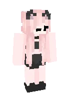 Pushti qiz — Minecraft skin, rasm 1