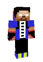 Juda odatiy bo'lmagan Herobrine — Minecraft skin, rasm 1