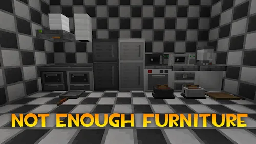 Not Enough Furniture — Minecraft mod, rasm 1