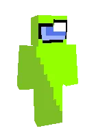 Tuzatilgan Among Us — Minecraft skin, rasm 1
