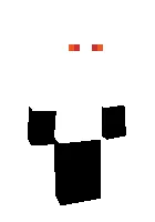 Yarim Enderman — Minecraft skin, rasm 1