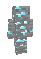 Olmos ruda — Minecraft skin, rasm 1