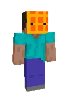 Niqobli Steve — Minecraft skin, rasm 1
