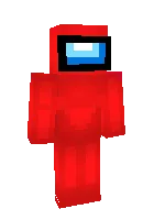 Among Us — Minecraft skin, rasm 1