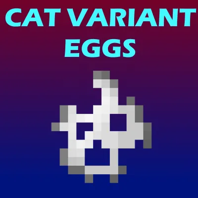Cat Variant Eggs — Minecraft mod, rasm 1