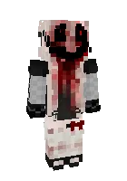 Yirtqich qiz — Minecraft skin, rasm 1
