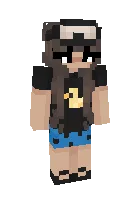 Sohil qizi — Minecraft skin, rasm 1