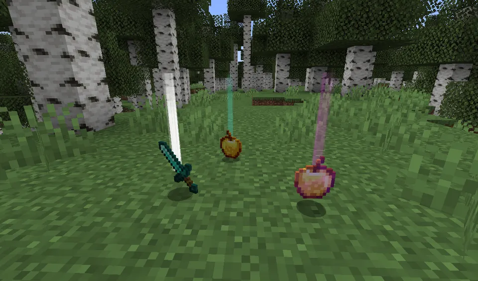 Glowing Drops — Minecraft mod, rasm 2