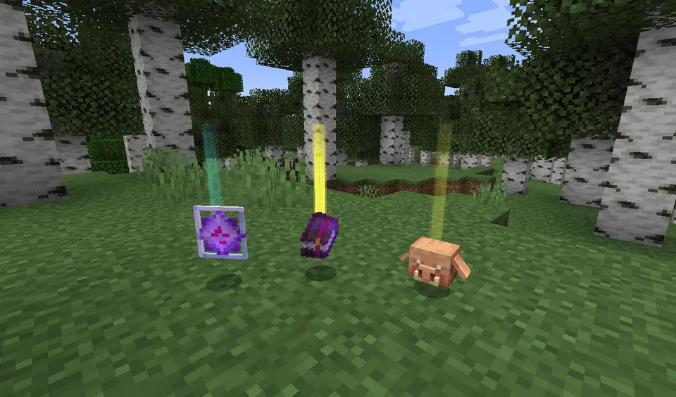 Glowing Drops — Minecraft mod, rasm 3