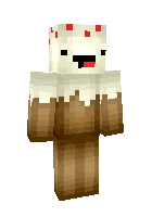 Nubik tort — Minecraft skin, rasm 1