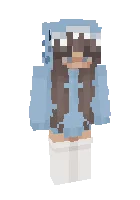 Akula qiz — Minecraft skin, rasm 1