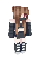PvP uchun qiz — Minecraft skin, rasm 1