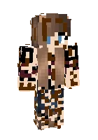 Daydi qiz — Minecraft skin, rasm 1