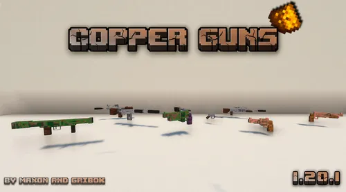 Copper Guns — Minecraft mod, rasm 1