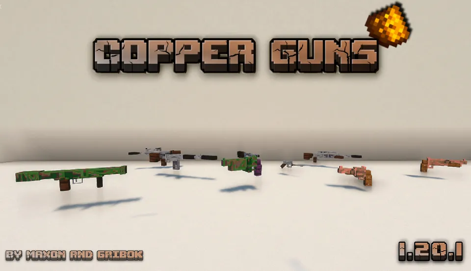 Copper Guns — Minecraft mod, rasm 2