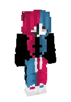 TikTok qizi — Minecraft skin, rasm 1